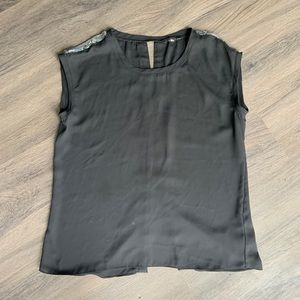 Sheer Express Sequin Top